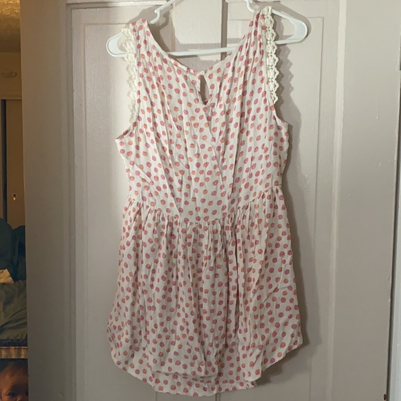 Women’s Lauren Conrad Polka Dot Tank Top - Picture 2 of 4